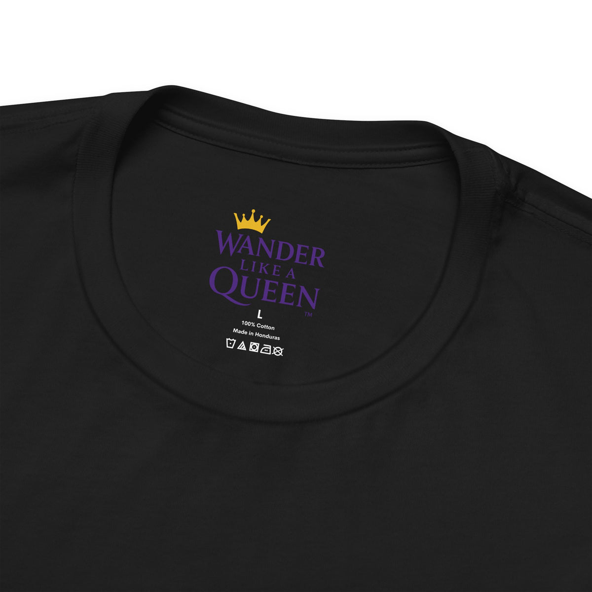 We Belong Everywhere Black Woman T-Shirt — Empowering Statement Tee
